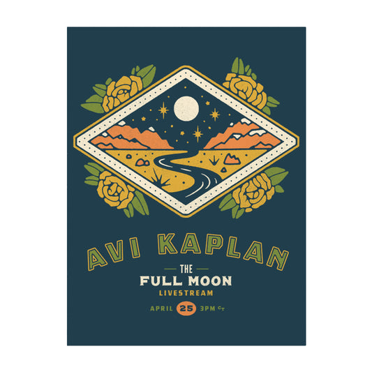 Avi Kaplan Livestream Poster