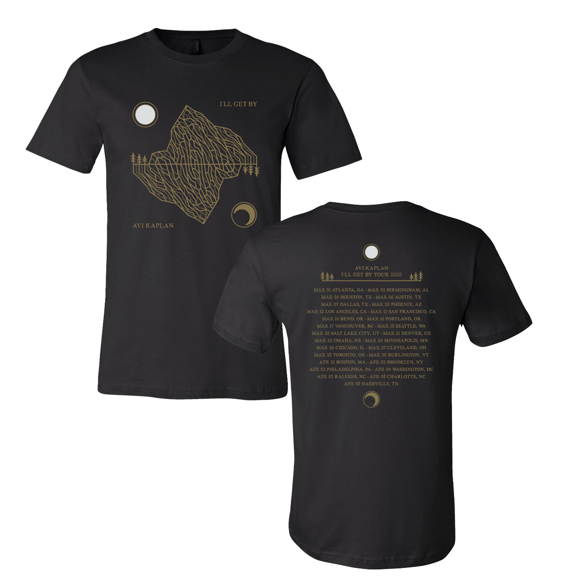 2020 I'll Get By Tour Tee