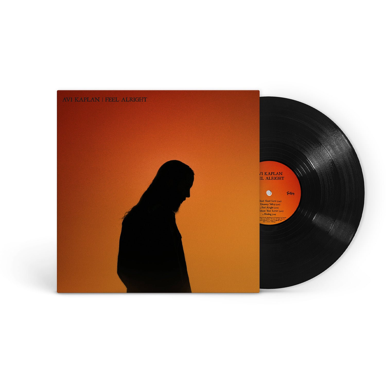 Feel Alright EP - Limited Edition Black Vinyl – Avi Kaplan